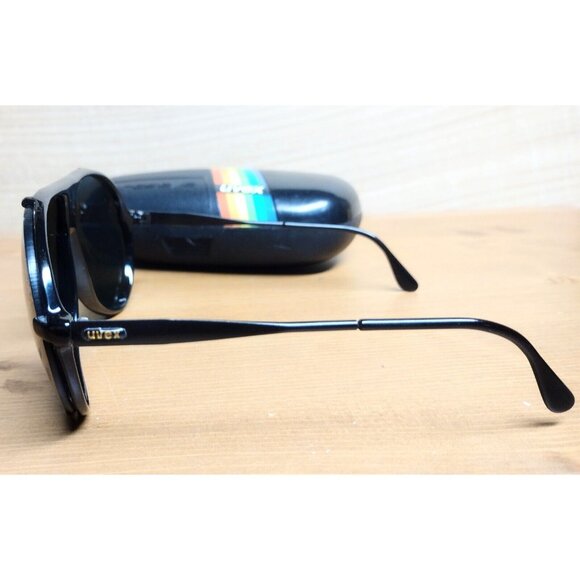 Vintage Uvex Sportstyle 77 L Sunglasses Black With Box - Picture 7 of 7